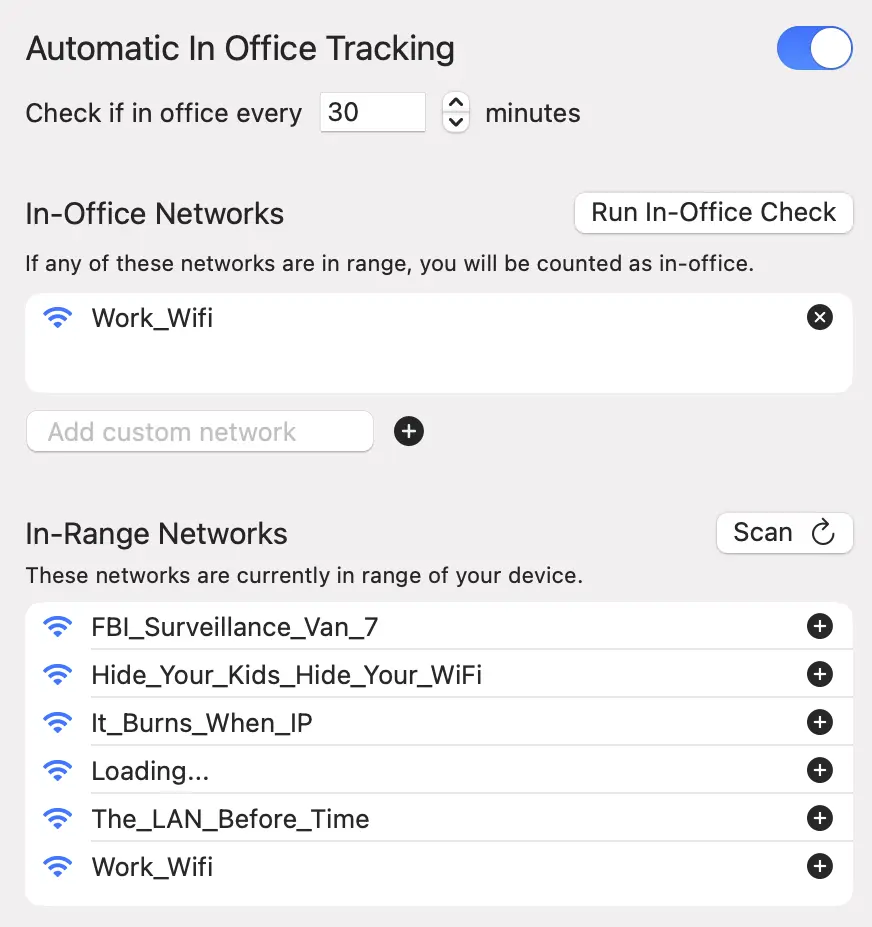 Image of wifi settings
